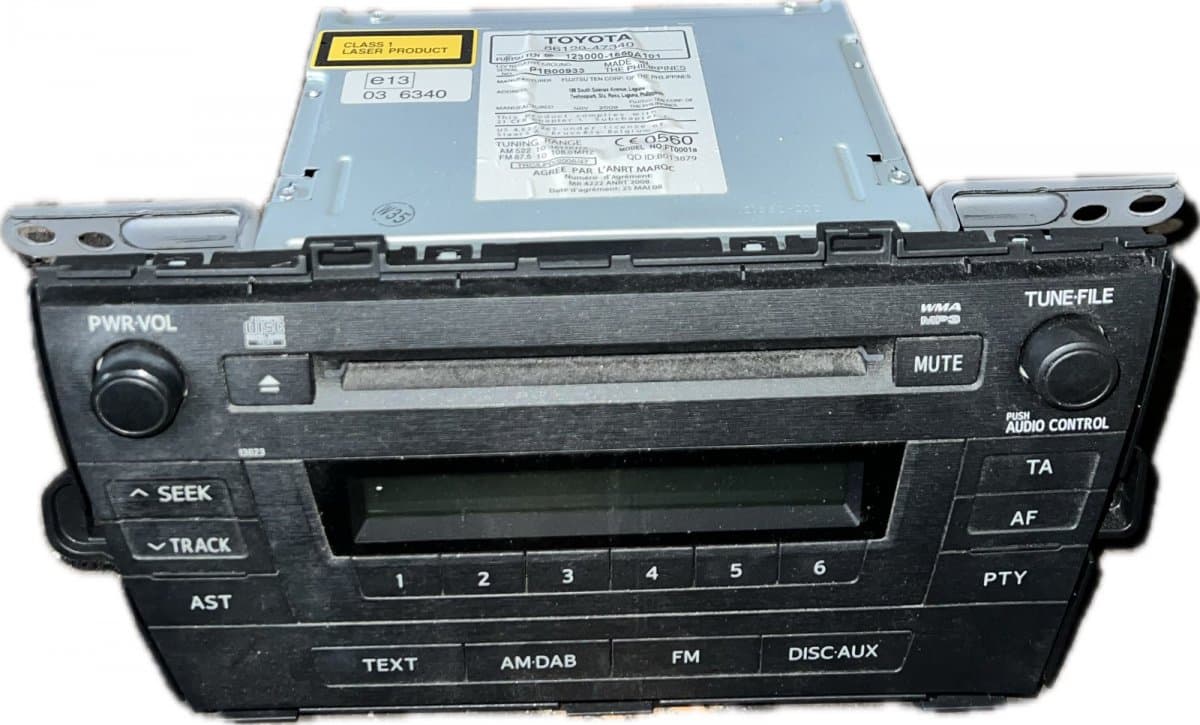 TOYOTA Radio TOYOTA PRIUS III (XW30) (2009-2015)