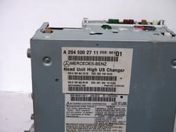 MERCEDES-BENZ A2049002711 A2049001410 A2049009210 A2049007610 A2049008811 A2049004911 A2049007311 A2049008511 Radio MERCEDES-BENZ C-CLASS (W204) (2007-2013) — thumbnail 5