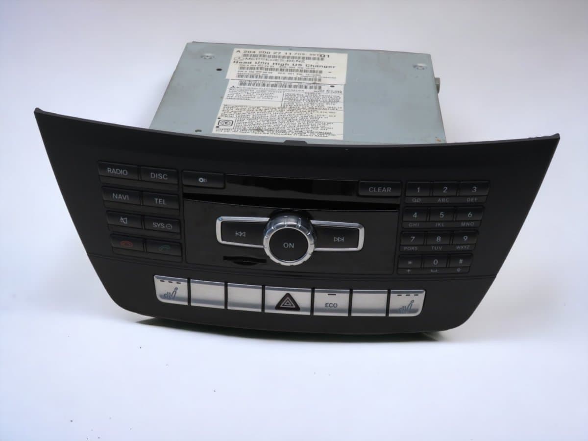 MERCEDES-BENZ A2049002711 A2049001410 A2049009210 A2049007610 A2049008811 A2049004911 A2049007311 A2049008511 Radio MERCEDES-BENZ C-CLASS (W204) (2007-2013)