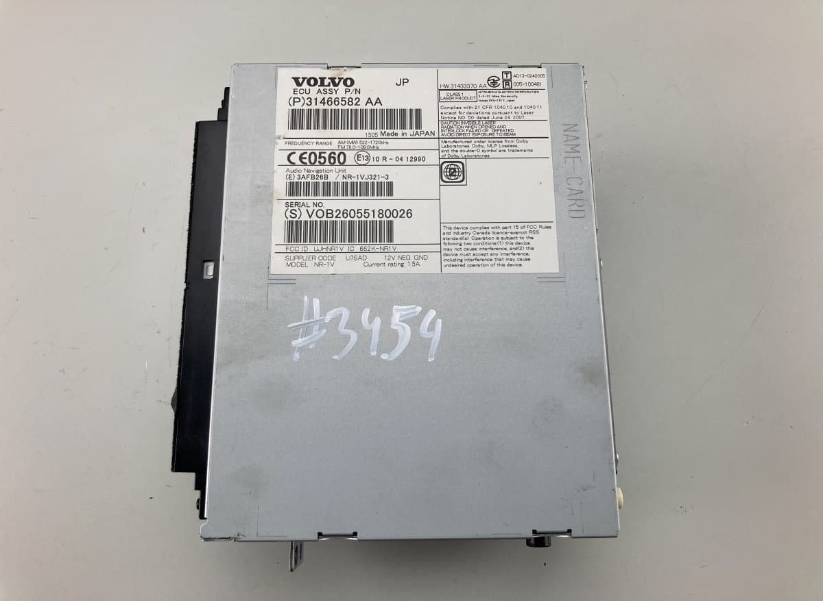 VOLVO 31433370 31466582 005100481 AD130242005 Radio VOLVO XC60 I (2008-2017)