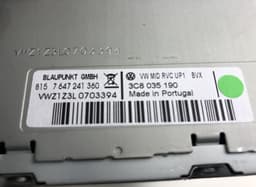 VW 8157647241360 81576472413600 Radio VW PASSAT B7 / ALLTRACK (2010-2015) — thumbnail 5