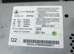 MERCEDES-BENZ MF2420 MF2780 Radio MERCEDES-BENZ SLK (R171) (2004-2011) — thumbnail 3