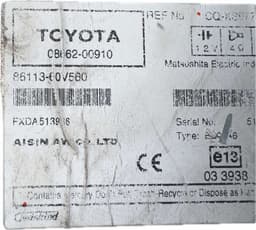 TOYOTA Radio TOYOTA AVENSIS (T250) (2003-2008) — thumbnail 4