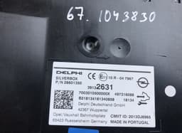 OPEL 39132631 Radio OPEL INSIGNIA B (Z18) (2017-2022) — thumbnail 3