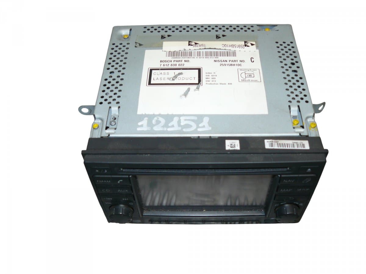 NISSAN 7612830022 Radio NISSAN QASHQAI I (J10) (2007-2013)
