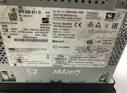 SEAT 5F0035871D Radio SEAT LEON (5F) (2012-2020) — thumbnail 3