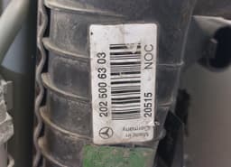 MERCEDES-BENZ A2025006303 A2025007903 A2025006303 A0015002393 Radiator MERCEDES-BENZ C-CLASS (W202) (1993-2001) — thumbnail 4