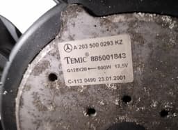 MERCEDES-BENZ 885001843 885001966 Radiator Fan Electric MERCEDES-BENZ C-CLASS (W203, CL203) (2000-2011) — thumbnail 2