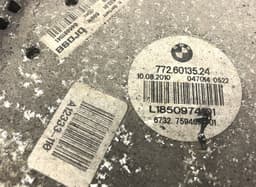BMW A54921111 A07949114 A54921-111 A07949-114 A07949113 A07949-113 Radiator Fan Electric BMW 7 (F01, F02) (2008-2016) — thumbnail 3