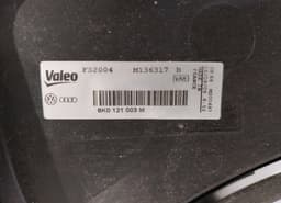 AUDI 8K0121003M M136317 993328L AD1260 Radiator Fan Electric AUDI A5 (B8) (2007-2016) — thumbnail 2
