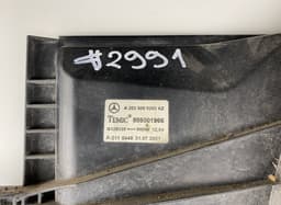 MERCEDES-BENZ 2035000293 885001966 885001955 377683 Radiator Fan Electric MERCEDES-BENZ C-CLASS (W203, CL203) (2000-2011) — thumbnail 2