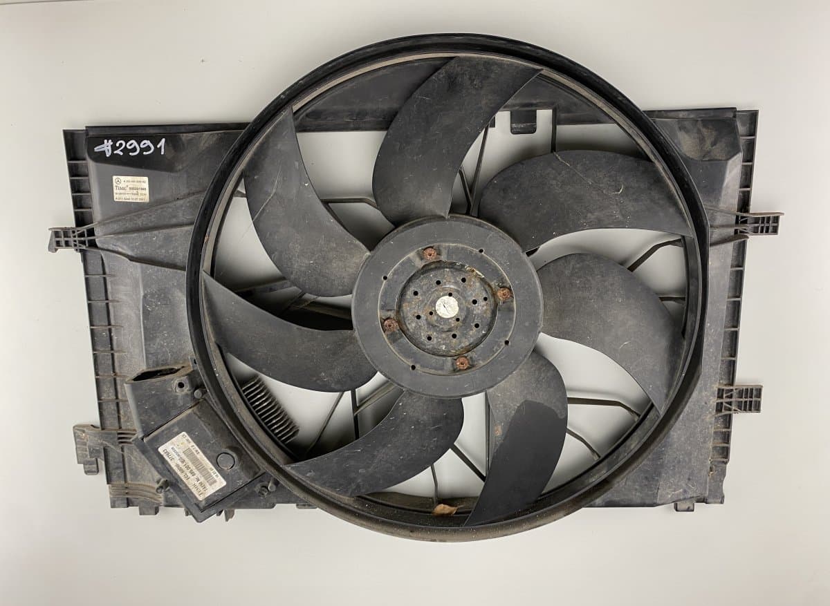 MERCEDES-BENZ 2035000293 885001966 885001955 377683 Radiator Fan Electric MERCEDES-BENZ C-CLASS (W203, CL203) (2000-2011)