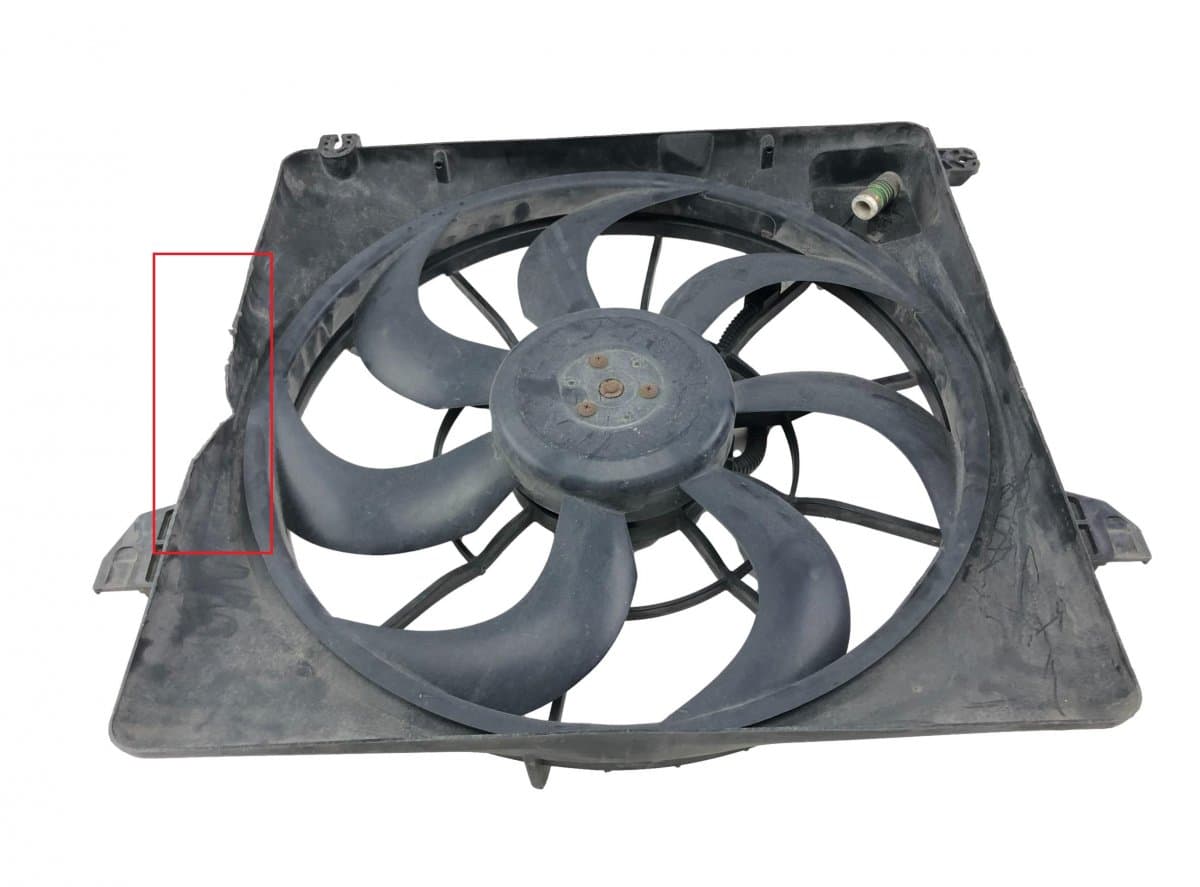 KIA 253802P400 Radiator Fan Electric KIA SORENTO II (XM) (2009-2015)