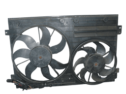 SKODA 1K0121205AD Radiator Fan Electric SKODA SUPERB II (3T4, 3T5) (2008-2015) — thumbnail 1