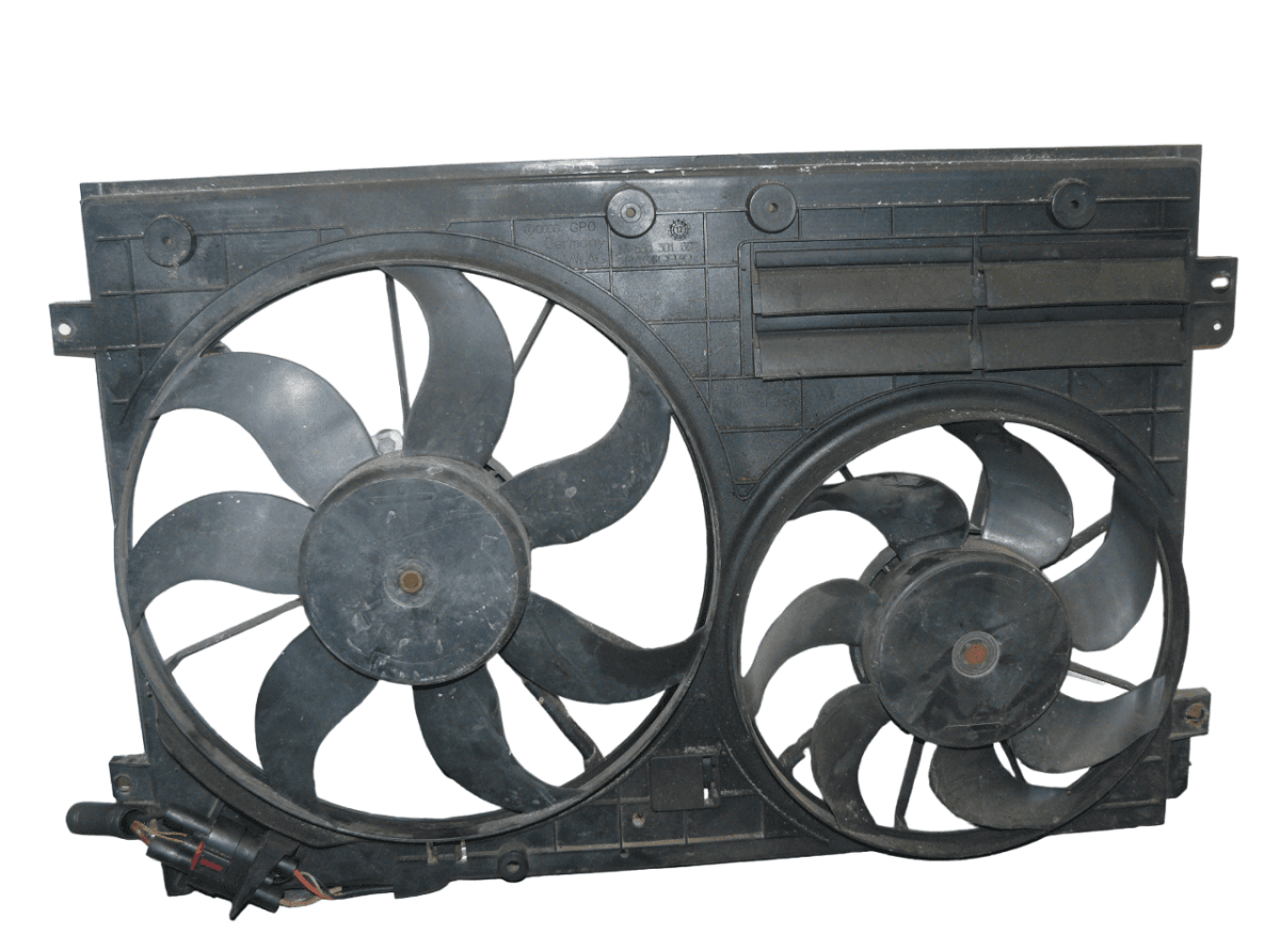 SKODA 1K0121205AD Radiator Fan Electric SKODA SUPERB II (3T4, 3T5) (2008-2015)