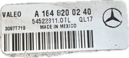 MERCEDES-BENZ Wiper linkage / mechanism MERCEDES-BENZ ML-CLASS (W164) (2005-2011) — thumbnail 2