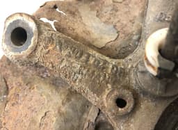 MERCEDES-BENZ A2033501408 Wheel bearing housing rear right MERCEDES-BENZ SLK (R171) (2004-2011) — thumbnail 4
