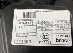 MERCEDES-BENZ 4164779 Window Regulator Compl. front left MERCEDES-BENZ GLE (W166) (2015-2019) — thumbnail 3