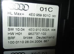 AUDI Window Regulator Compl. rear left AUDI A8 (4E) (2002-2010) — thumbnail 4