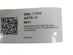 MERCEDES-BENZ A2306700203 A2306700210 A2306700403 A2208200442 Window Regulator Compl. rear right MERCEDES-BENZ SL-CLASS (R230) (2001-2012) — thumbnail 5