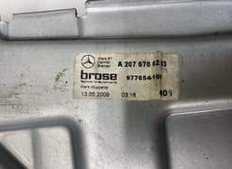 MERCEDES-BENZ A2076700203 977654100 RH961882 Window Regulator mechanism rear right MERCEDES-BENZ E-CLASS Coupe (C207) (2009-2016) — thumbnail 2