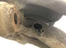 VW 2H0407257J Wheel bearing housing front left VW AMAROK (2H_, S1B) (2010-2022) — thumbnail 2