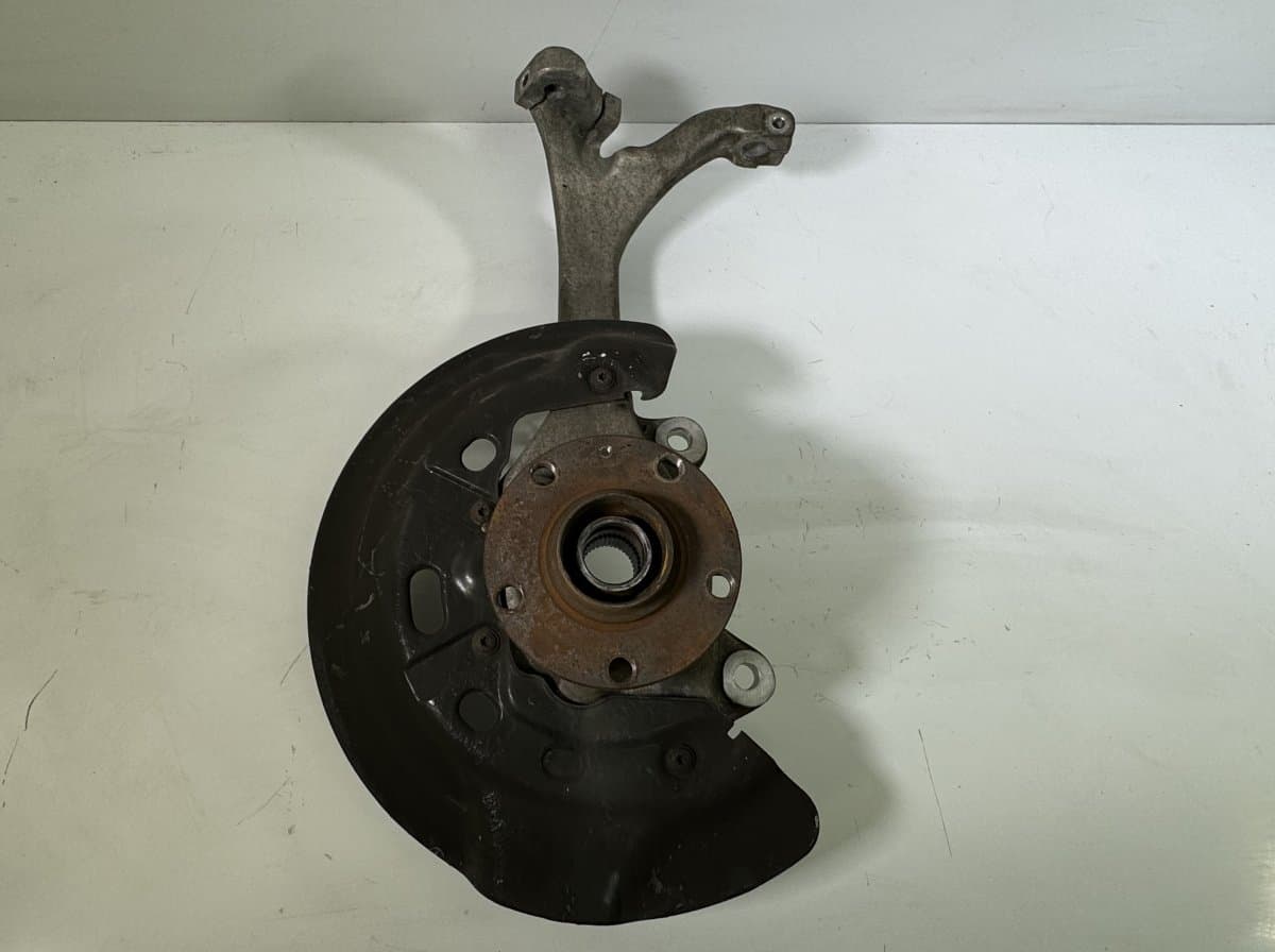 AUDI 4E0257M Wheel bearing housing front left AUDI A8 (4E) (2002-2010)