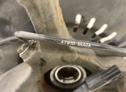 NISSAN 411513VA0A 400141HH0A Wheel bearing housing front right NISSAN NOTE II (E12) (2013-2019) — thumbnail 4