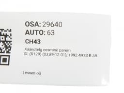 MERCEDES-BENZ A1293300320 Wheel bearing housing front right MERCEDES-BENZ SL-CLASS (R129) (1989-2001) — thumbnail 5