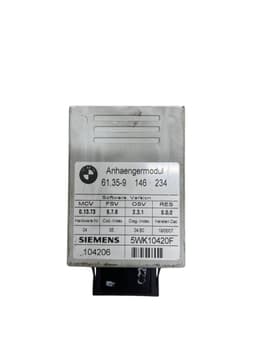 BMW 5WK10420F 61359146234 Towbar control unit BMW X5 (E70) (2007-2013) — thumbnail 1
