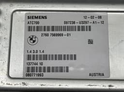 BMW 27607569969 Transfer box control unit BMW X5 (E70) (2007-2013) — thumbnail 4