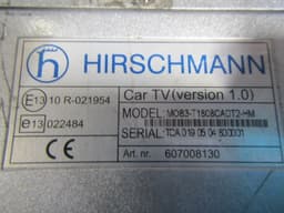 MERCEDES-BENZ MOB3-T1808CADT-HM MOB3T1808CADTHM MOB3-T1808 MOB3T1808 TV - Receiver (Tuner) MERCEDES-BENZ S-CLASS (W220) (1998-2005) — thumbnail 2