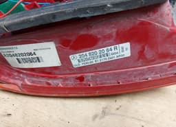 MERCEDES-BENZ Tail light, right MERCEDES-BENZ C-CLASS (W204) (2007-2013) — thumbnail 2