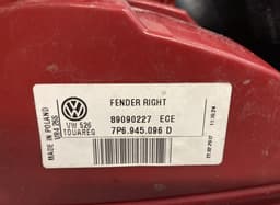 VW 89090227 7P6945096D Tail light, right VW TOUAREG II (7P) (2010-2018) — thumbnail 3