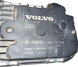 VOLVO 31216665 0280750520 Throttle body VOLVO V70 III (BW) (2007-2016) — thumbnail 3