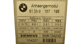 BMW 5WK10420G Towbar control unit BMW X5 (E70) (2007-2013) — thumbnail 4