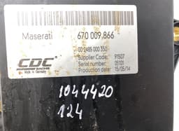 MASERATI 670009866 Suspension Control Unit MASERATI GHIBLI III (M157) (2013-2023) — thumbnail 3