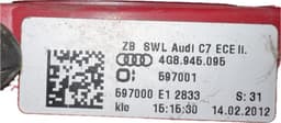 AUDI 4G8945095 Tail light left AUDI A7 Sportback (4GA) (2010-2017) — thumbnail 5