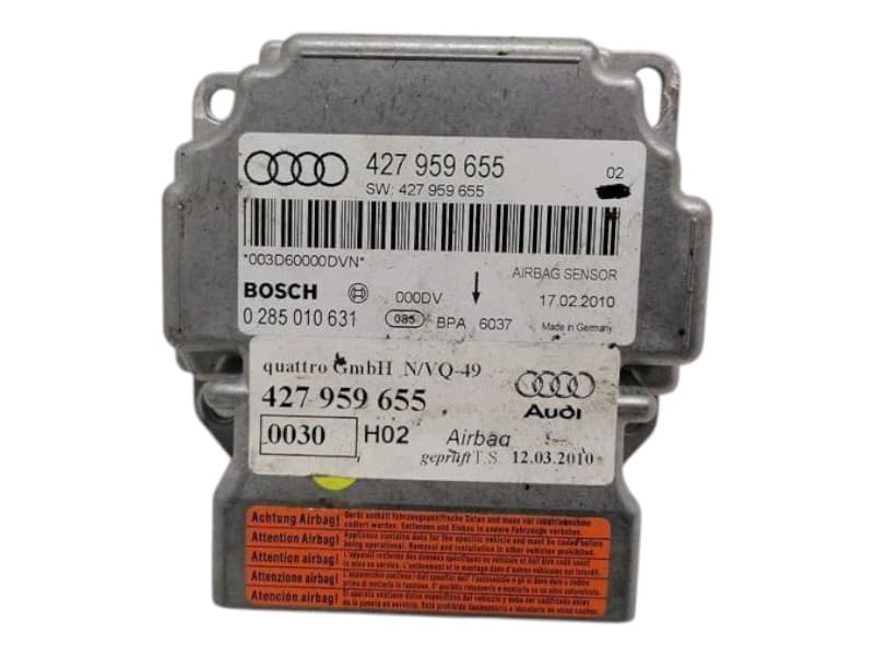 AUDI AUDI R8 TYPE 42 V10 5.2 SPYDER Safety Module ECU 427959655