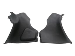 FERRARI ORIGINAL OEM FERRARI 612 F137 CONSOLE BLACK LEATHER KNEE PAD — thumbnail 1