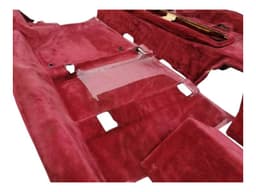 FERRARI FERRARI 360 F131 Red Floor Carpet Set 657128 — thumbnail 4