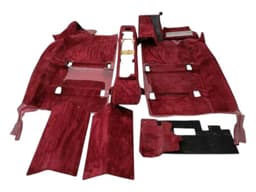 FERRARI FERRARI 360 F131 Red Floor Carpet Set 657128 — thumbnail 1