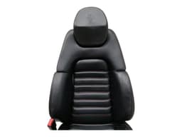 FERRARI ORIGINAL OEM FERRARI 360 F131 Modena F360 SPORT SEATS BLACK LEATHER PAIR ELECTRO — thumbnail 4