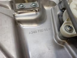 MAYBACH MAYBACH 62 V240 Left Rear Door Winder A2407300546 — thumbnail 4