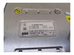 MERCEDES-BENZ MERCEDES GT C190 GTS S COUPE Amplifier A1909007800 — thumbnail 3