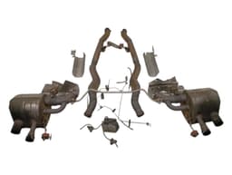 FERRARI FERRARI FF F151 Exhaust silencer Set 272319 — thumbnail 1