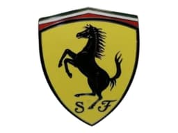 FERRARI FERRARI PORTOFINO F164 88954300 SQUADRA CORSE SHIELD BADGE — thumbnail 1
