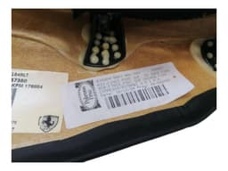 FERRARI FERRARI PORTOFINO F164 89327300 LH ROOF FLAP COVER TRIM BLACK LEATHER — thumbnail 5