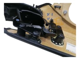 FERRARI FERRARI PORTOFINO F164 89327300 LH ROOF FLAP COVER TRIM BLACK LEATHER — thumbnail 9