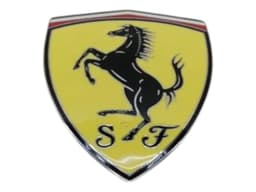FERRARI FERRARI PORTOFINO F164 88954300 SQUADRA CORSE SHIELD BADGE — thumbnail 2